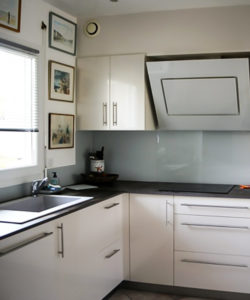 Cuisine sur-mesure, avant/après, Marrec à Pont Aven