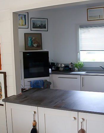 Cuisine sur-mesure, avant/après, Marrec à Pont Aven